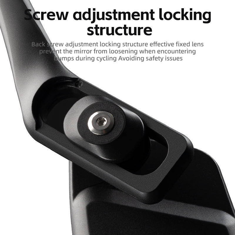 ROCKBROS Bicycle Cycling Rearview Mirror 360° Rotatable Bike Handlebar Mirror