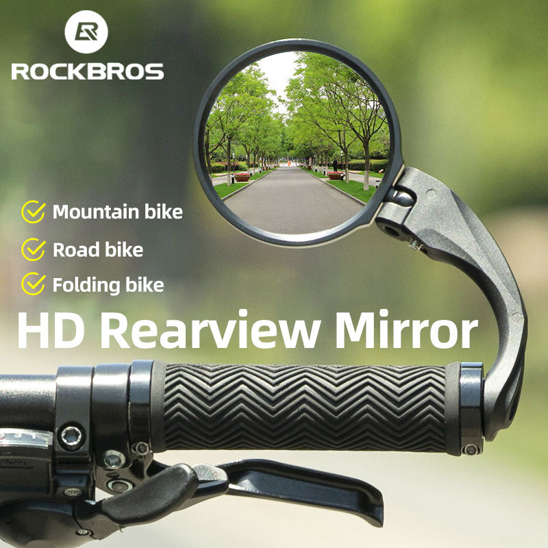 ROCKBROS Bicycle Bike Bar End Mirror Cycling Rearview