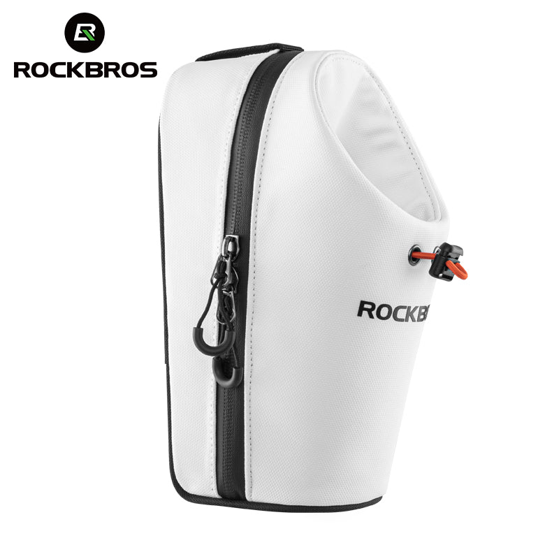 ROCKBROS Bicycle Handlebar Bag 1.5L Water Bottle Bag Folding Bike Front Bag