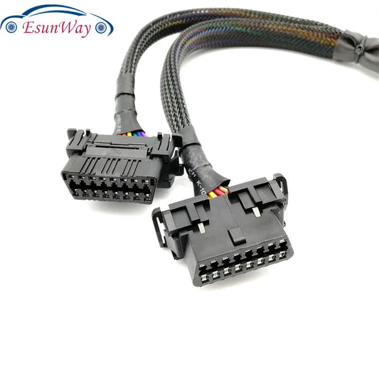 OBD2 Y connector for GPS tracking