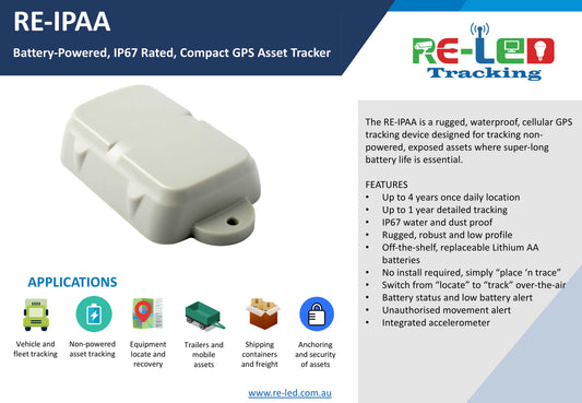 RE-IPAA GPS Tracking Device