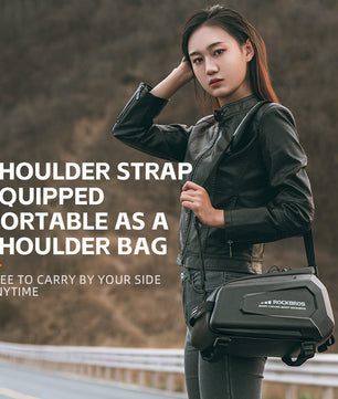 ROCKBROS Hard Shell Bike Trunk Bag