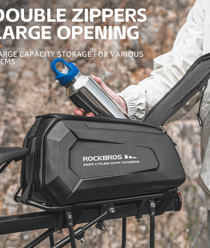 ROCKBROS Hard Shell Bike Trunk Bag