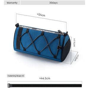 ROCKBROS Bicycle Front Handlebar Bag 1.5L Reflective MTB Road Bike Cycling Bag