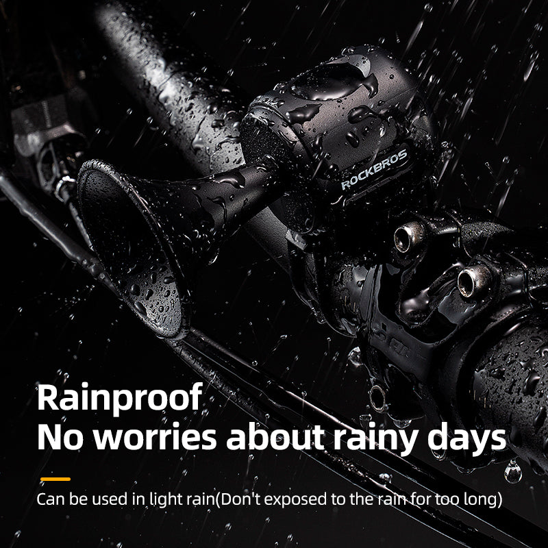 ROCKBROS Bicycle Bike Electronic Horn 120dB Cycling Bell Alarm Ring Waterproof