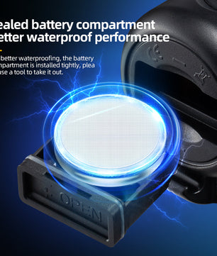 ROCKBROS Bicycle Bike Electronic Horn 120dB Cycling Bell Alarm Ring Waterproof