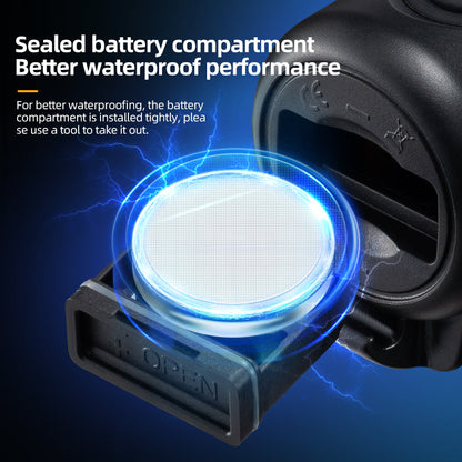 ROCKBROS Bicycle Bike Electronic Horn 120dB Cycling Bell Alarm Ring Waterproof