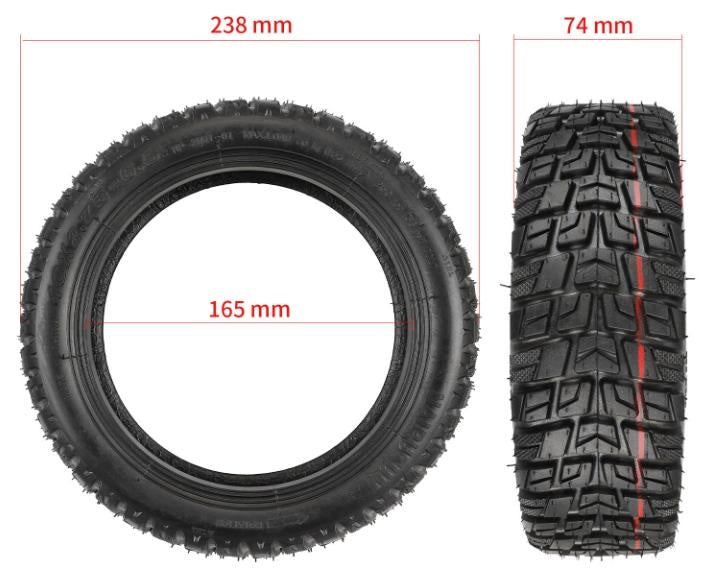 10 Inch and Larger E-Scooter Outer Tyres