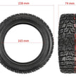 10 Inch and Larger E-Scooter Outer Tyres