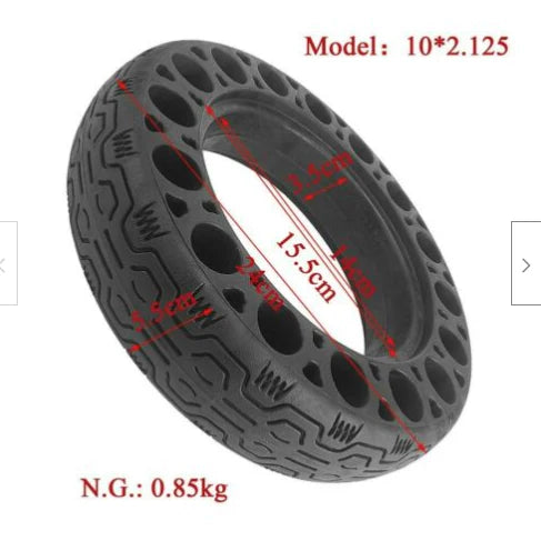 10" Solid E-Scooter Tyres