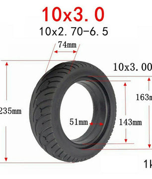10" Solid E-Scooter Tyres