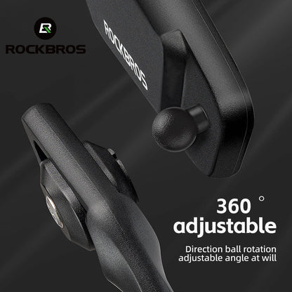 ROCKBROS Bicycle Cycling Rearview Mirror 360° Rotatable Bike Handlebar Mirror