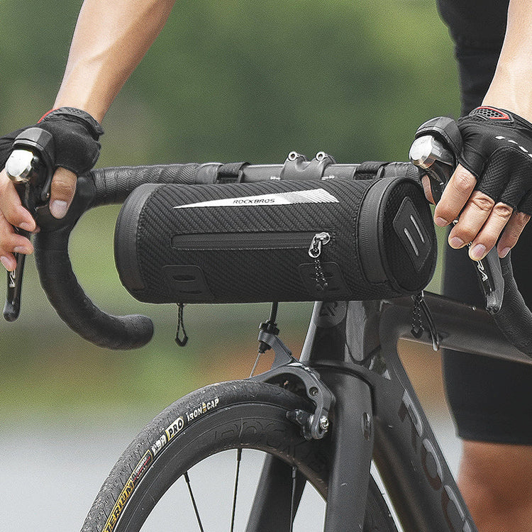 ROCKBROS Bicycle Front Handlebar Bag 2L Waterproof MTB Bike Cycling Bag Multi-Purpose
