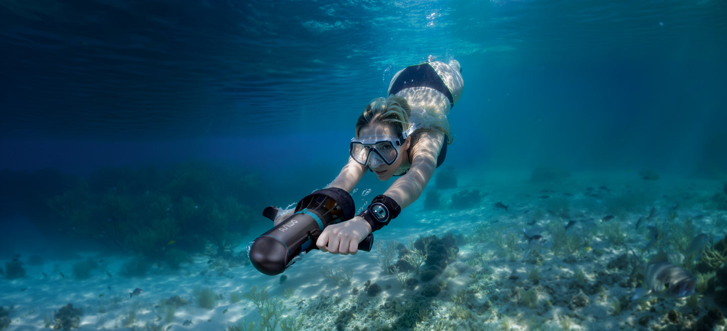 ASIWO U1 Ultimate 2-in-1 Universal Underwater Scooter