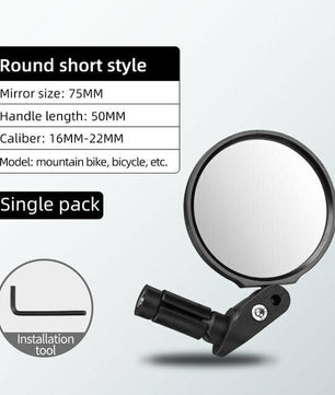 ROCKBROS Bicycle Bike Bar End Mirror Cycling Rearview
