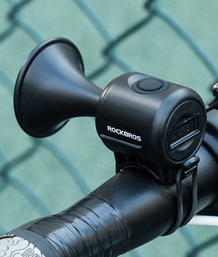 ROCKBROS Bicycle Bike Electronic Horn 120dB Cycling Bell Alarm Ring Waterproof