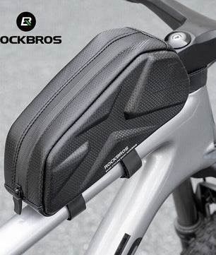 ROCKBROS Bicycle Bike Top Tube Frame Bag 1.4L Cycling Waterproof Hard Shell