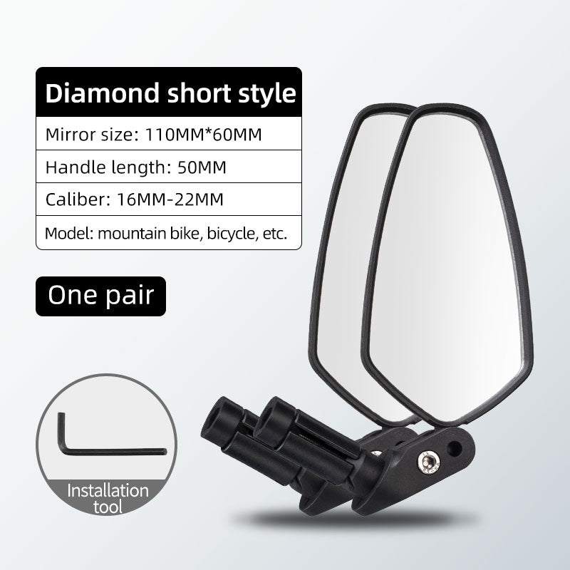 ROCKBROS Bicycle Bike Bar End Mirror Cycling Rearview