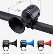 ROCKBROS Bicycle Bike Electronic Horn 120dB Cycling Bell Alarm Ring Waterproof