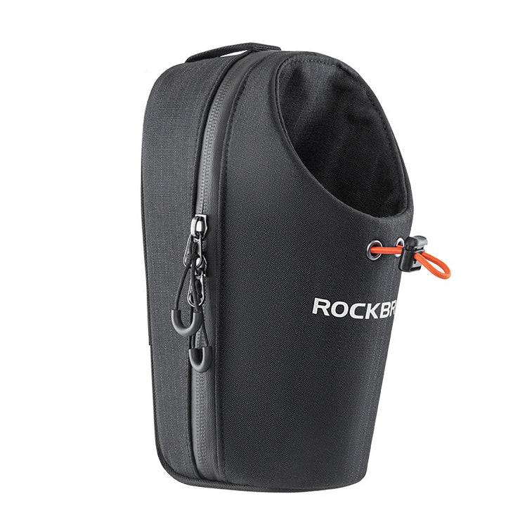 ROCKBROS Bicycle Handlebar Bag 1.5L Water Bottle Bag Folding Bike Front Bag