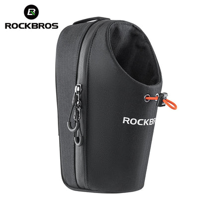 ROCKBROS Bicycle Handlebar Bag 1.5L Water Bottle Bag Folding Bike Front Bag
