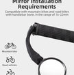 ROCKBROS Bicycle Bike Bar End Mirror Cycling Rearview