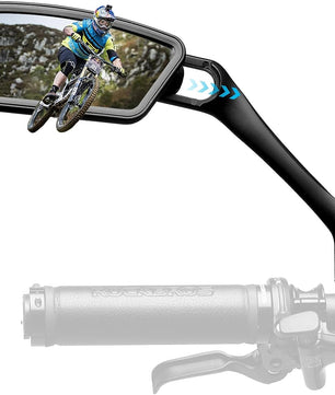 ROCKBROS Bicycle Cycling Rearview Mirror 360° Rotatable Bike Handlebar Mirror