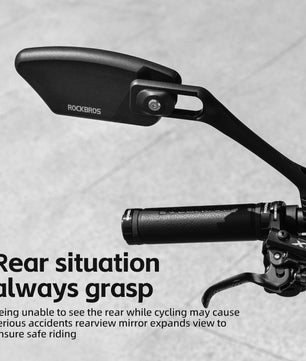 ROCKBROS Bicycle Cycling Rearview Mirror 360° Rotatable Bike Handlebar Mirror