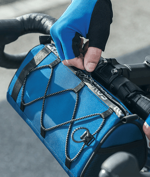 ROCKBROS Bicycle Front Handlebar Bag 1.5L Reflective MTB Road Bike Cycling Bag