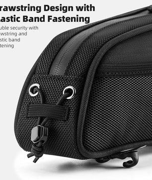 ROCKBROS Bicycle Top Tube Bag 1.3L Mountain Road Bike Frame Bag Reflective
