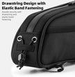ROCKBROS Bicycle Top Tube Bag 1.3L Mountain Road Bike Frame Bag Reflective