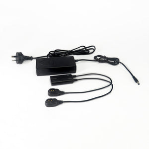 2in1 Battery Charger with Two Charging Ports for Manta Sea Scooter