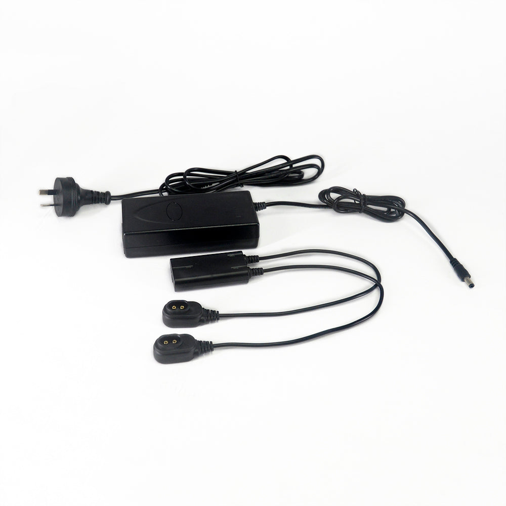 2in1 Battery Charger with Two Charging Ports for Manta Sea Scooter