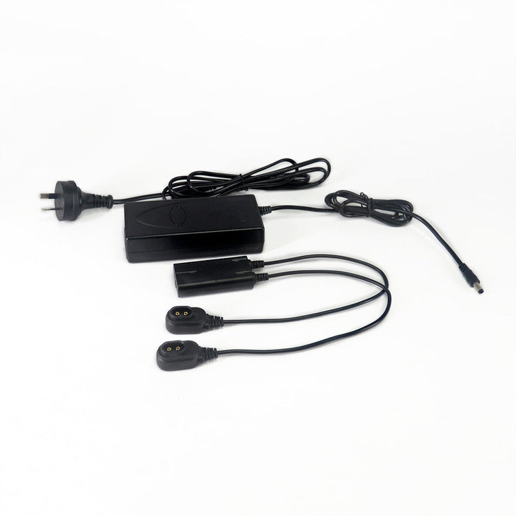 2in1 Battery Charger with Two Charging Ports for Manta Sea Scooter