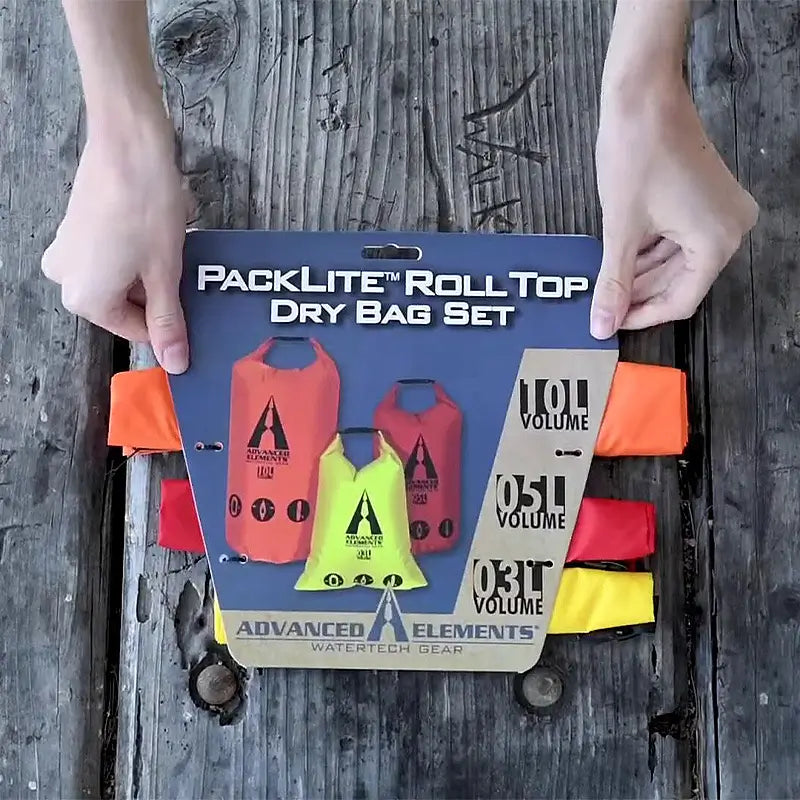 PackLite Roll Top Dry Bag Set