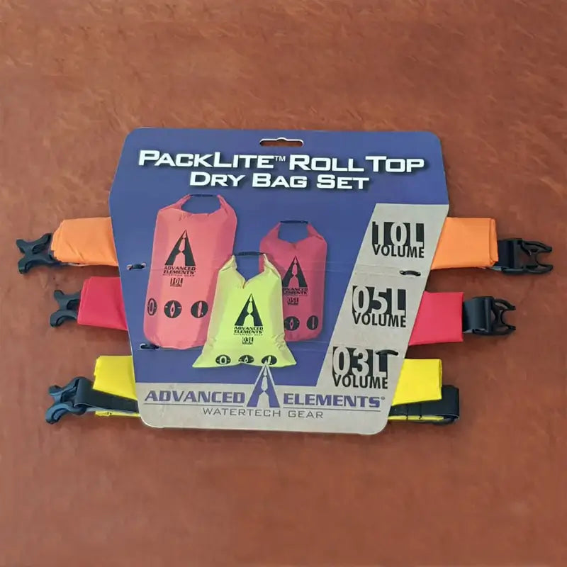 PackLite Roll Top Dry Bag Set