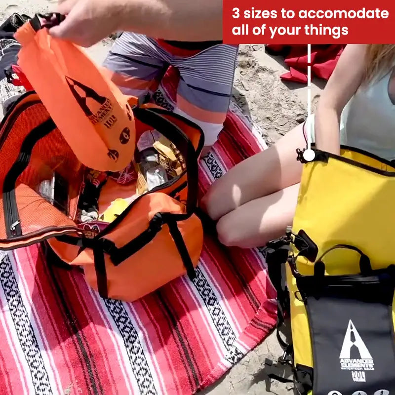 PackLite Roll Top Dry Bag Set