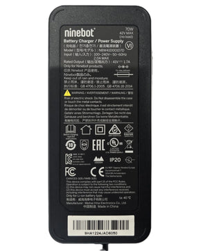 Segway Ninebot Charger Compatible Model: E2 Pro/E3 pro/F2/F2 pro/F2 plus/Max G2 /ES1L/ES1/ES2/E22/E25/G30L