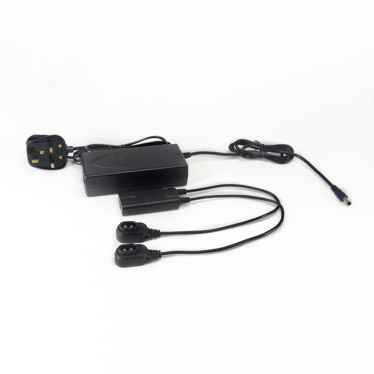 2in1 Battery Charger with Two Charging Ports for Manta Sea Scooter