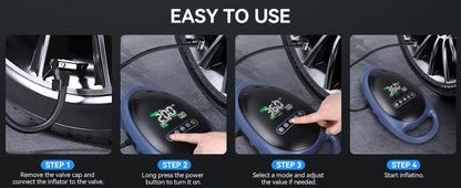 6 in 1 jump starter, pump, light and power bank