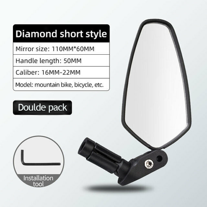ROCKBROS Bicycle Bike Bar End Mirror Cycling Rearview