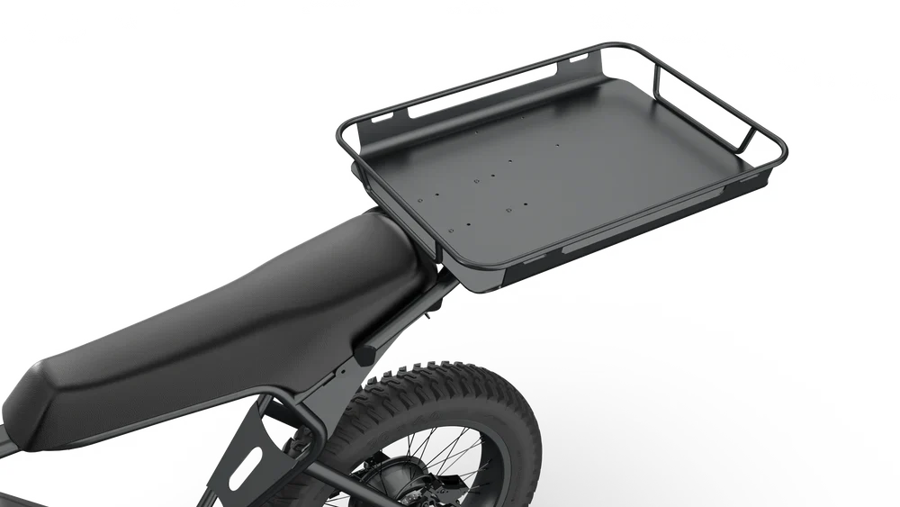 MACFOX Rear Rack and Tray Combo