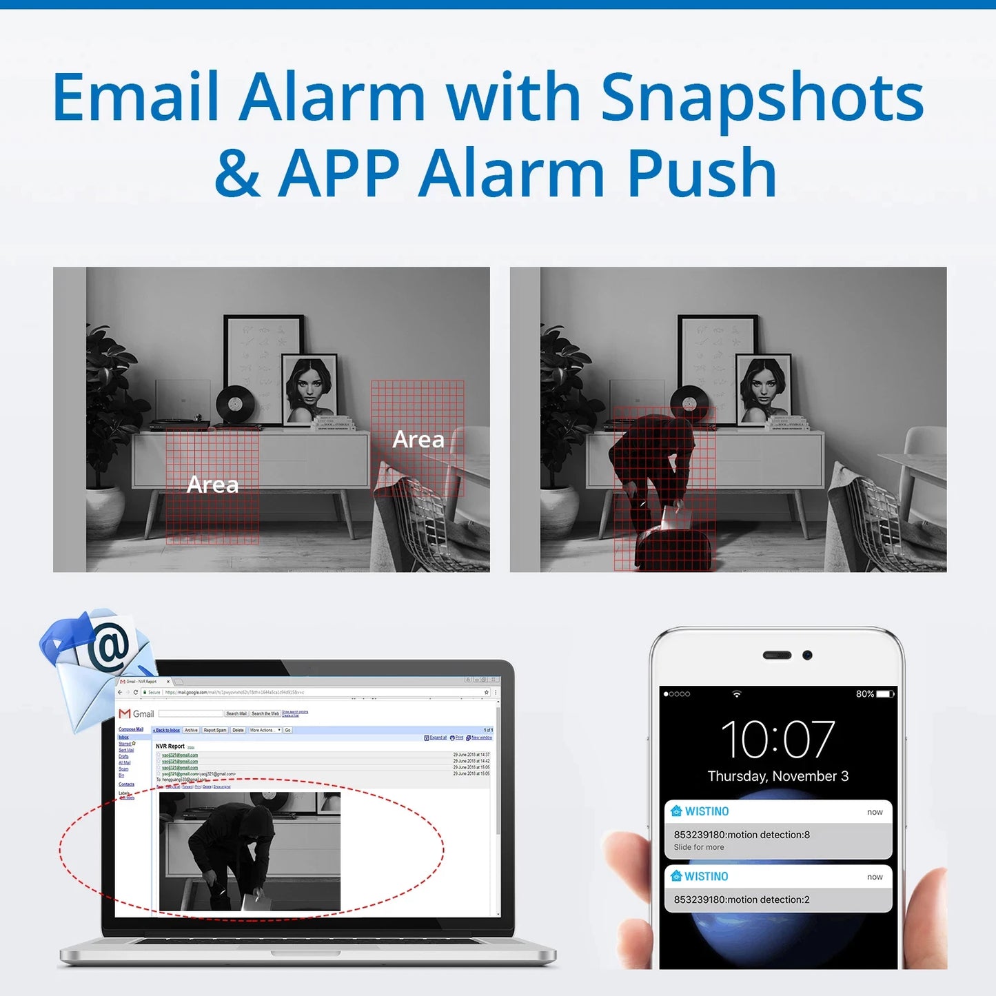 Wireless 4CH CCTV System Kit