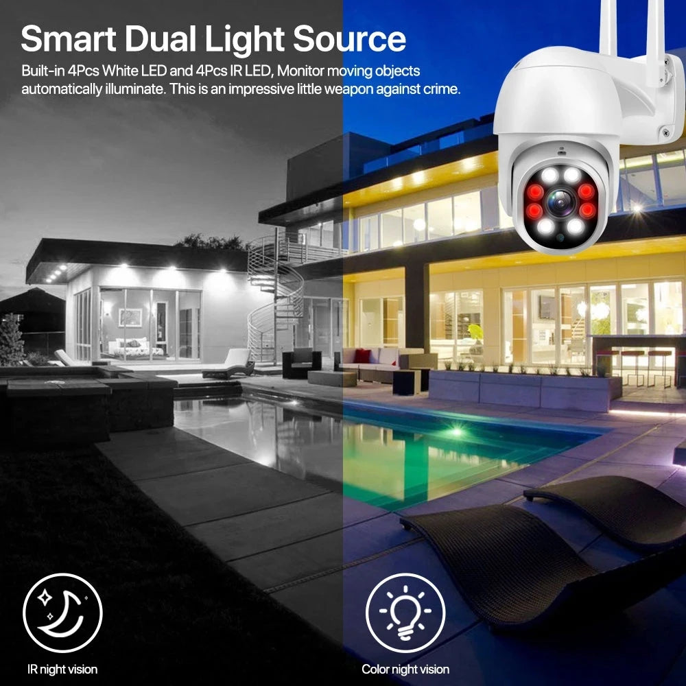 8ch WiFi Camera system PTZ