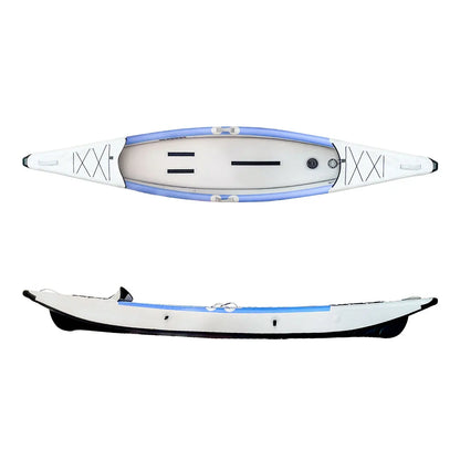 Favorite Single Person Folding Inflatable Kayak Drop stitch Canoe-for Kayaking