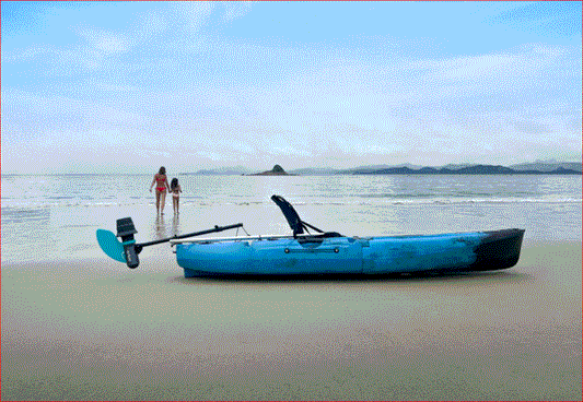 Rudder mount Adapter - Compatible with ASIWO U1 for Kayaks