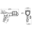 Railblaza Starport Rod Holder II - Black