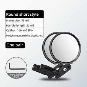 ROCKBROS Bicycle Bike Bar End Mirror Cycling Rearview