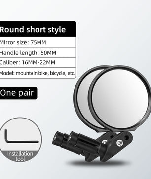 ROCKBROS Bicycle Bike Bar End Mirror Cycling Rearview