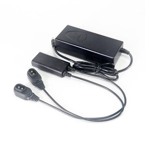 2in1 Battery Charger with Two Charging Ports for Manta Sea Scooter